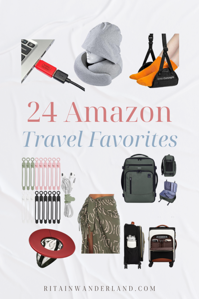 24 Amazon Travel Favorites