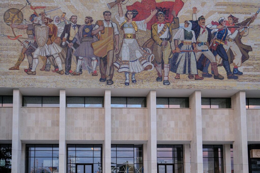 Albania Itinerary, Skanderberg Square