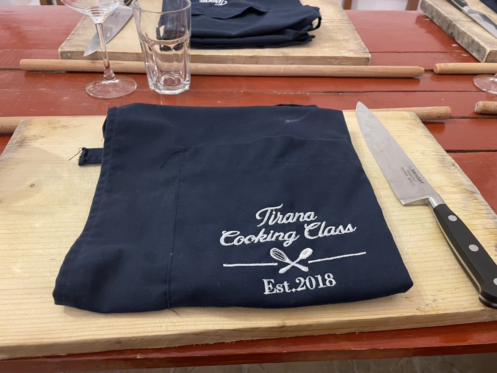 Tirana Cooking Class 2018