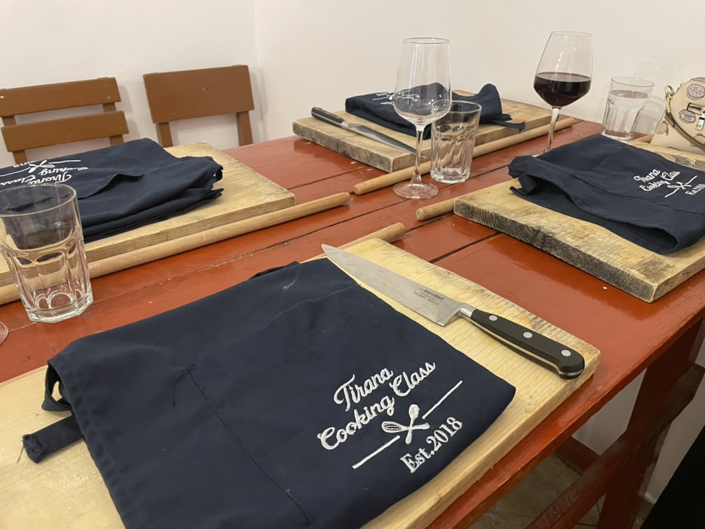 Tirana Cooking Class Apron
