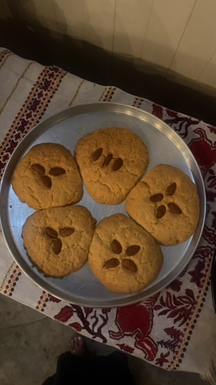 baked ballokume dough