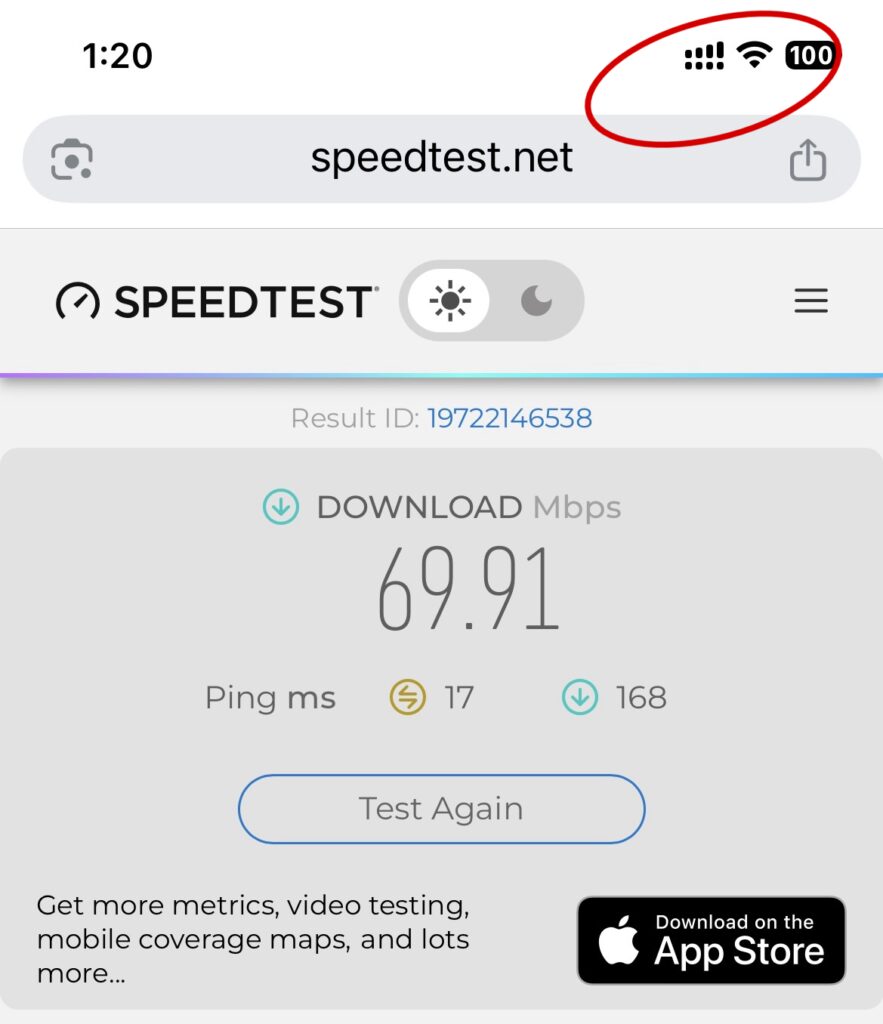 speed test wifi