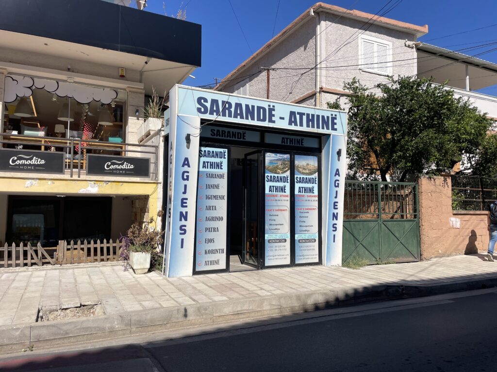 Saranda to Preveza Bus